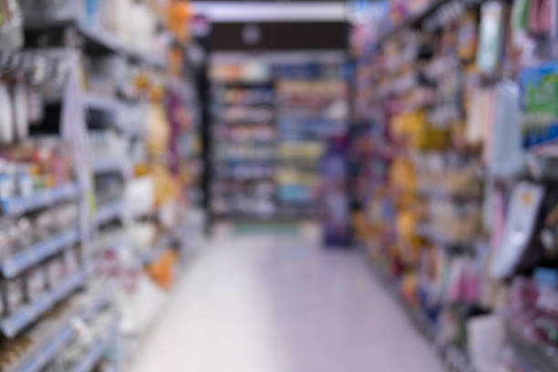 istock Abstract blurred image of interior shopping marketing 1041029108