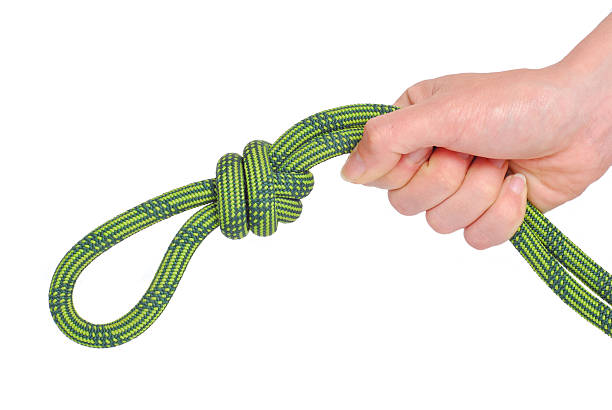 istock hand holding a rope on white background 104104968