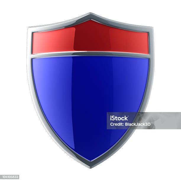Brillante Blue Shield Foto de stock y más banco de imágenes de Escudo - Arma de protección - Escudo - Arma de protección, Premio, Arte
