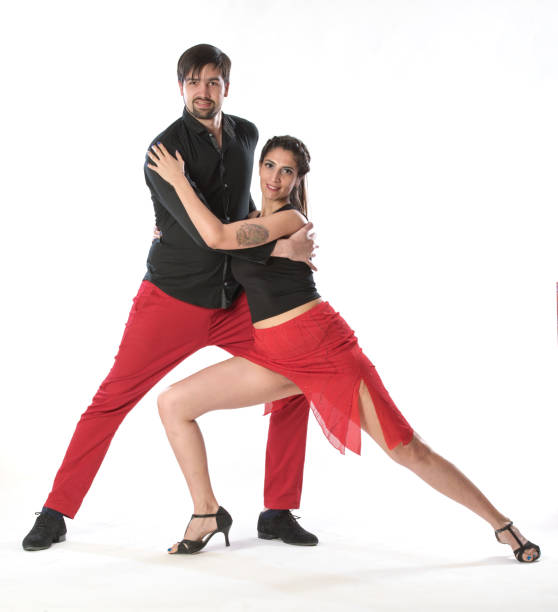 istock Salsa and bachata dancers 1041061694
