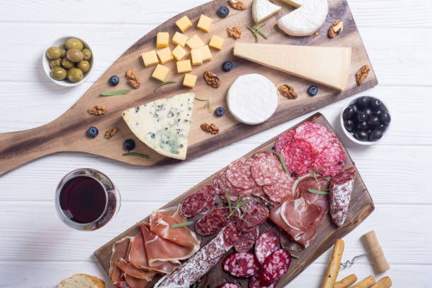 istock Assortment of cheese and sausages 1041075848