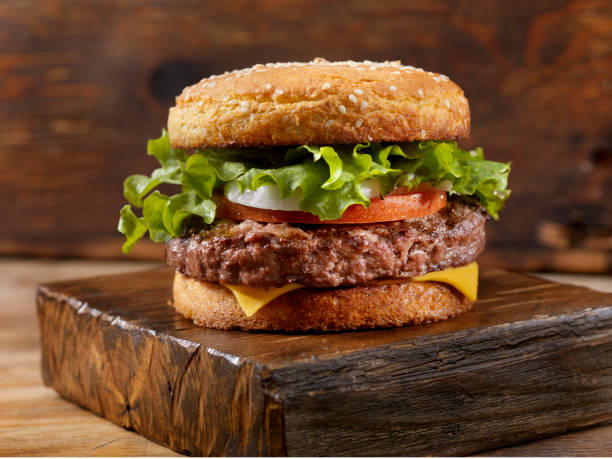 istock 100% Gluten Free & Low Carb Hamburger and Bun 1041080706
