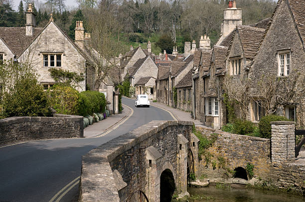 istock Cotswold hamlet of Castle Combe 104108105