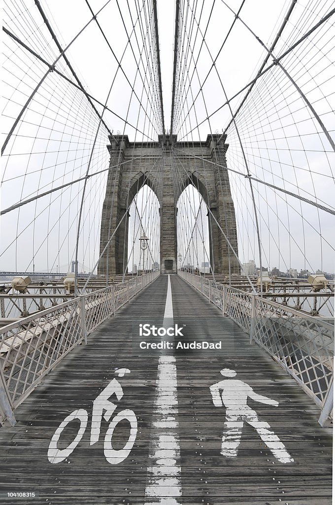 Brooklyn Bridge#2 - Lizenzfrei Laufbahn Stock-Foto