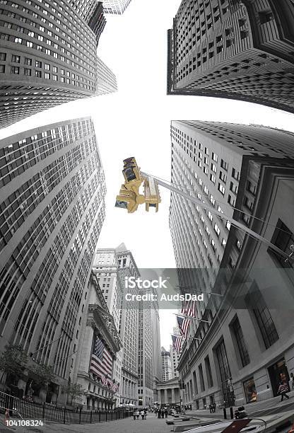 Wall Street Del Segnale - Fotografie stock e altre immagini di Borsa di New York - Borsa di New York, Esterno di un edificio, Ambientazione esterna