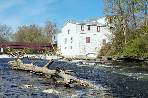 istock Watermill in St-Eustache, Montreal, Quebec, Canada 104108694