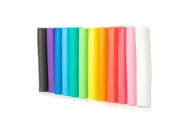 istock plasticine wall colorful isolated on white background 1041088588