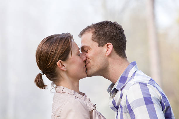 istock Kissing couple 104109566