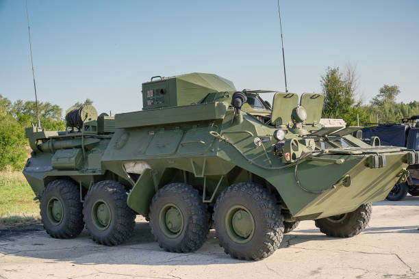 istock Soviet armored personnel carrier service 1041096162