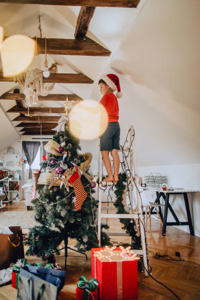 istock Going for the top of the tree 1041108422