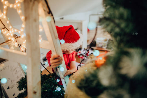 istock Christmas at home 1041111294