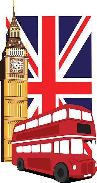 Vector illustration of London