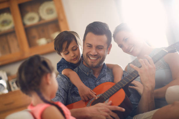 istock Dad wrote a song just for us! 1041115402