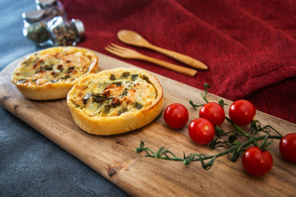 istock Leek quiche and smoked salmon 1041115464