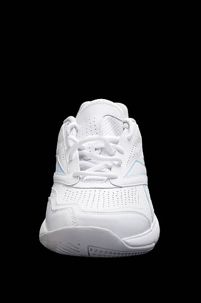 istock shoes isolated on the black 104111954