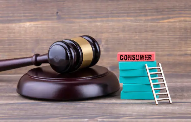 Photo of consumer protection, justice and law concept