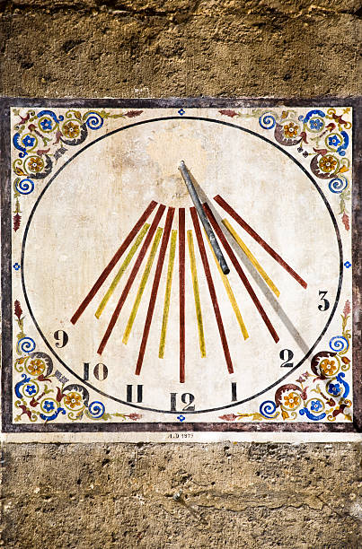 Antique sundial  ancient sundial stock pictures, royalty-free photos & images