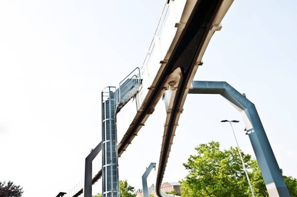 istock Suspended, Driverless H-Bahn SkyTrain (