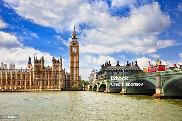 London Stock Photo - Download Image Now - Big Ben, Architecture, Blue