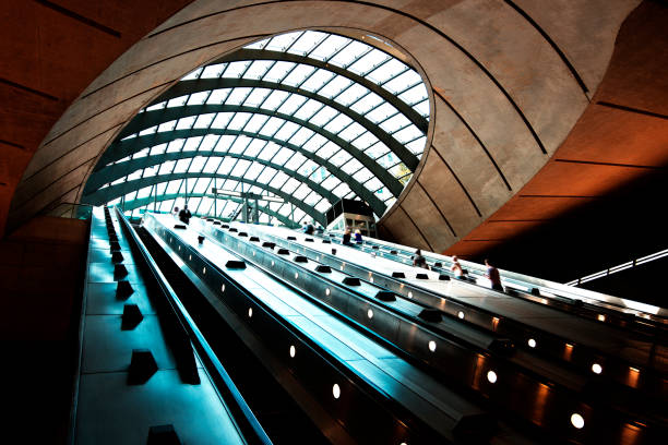 istock Subway escalator in London 1041143862