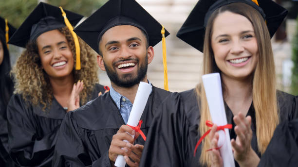 istock Cheerful college grads 1041149130