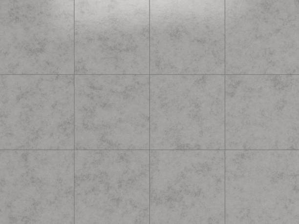 contemporary gray tiled floor background