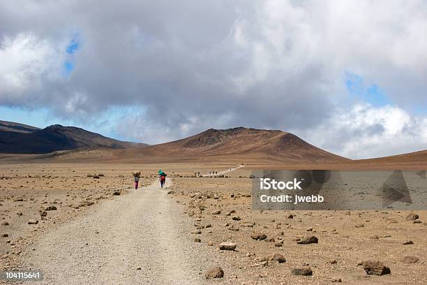 Long Walk In Africa Stock Photo - Download Image Now - Refugee, Emigration and Immigration, Walking