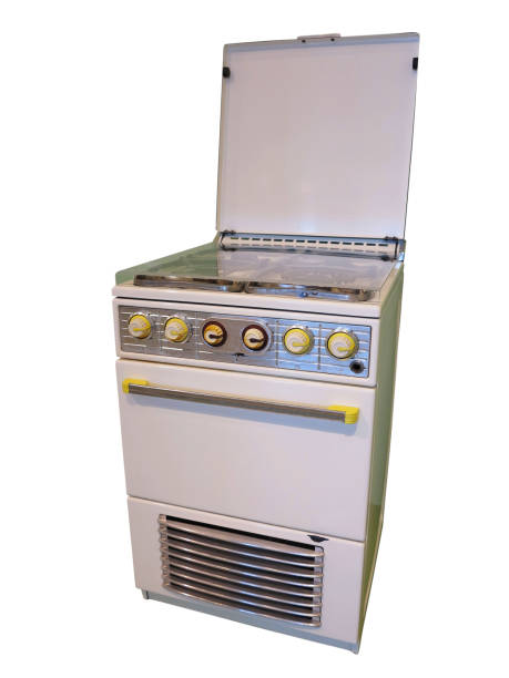 istock White old vintage retro kitchen gas stove isolated on white background 1041164496