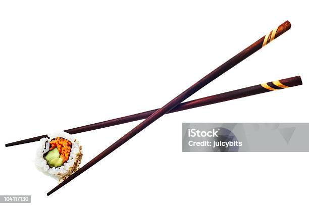 Foto de Sushi e mais fotos de stock de Abacate - Abacate, Alga de grande porte, Alimentação Saudável