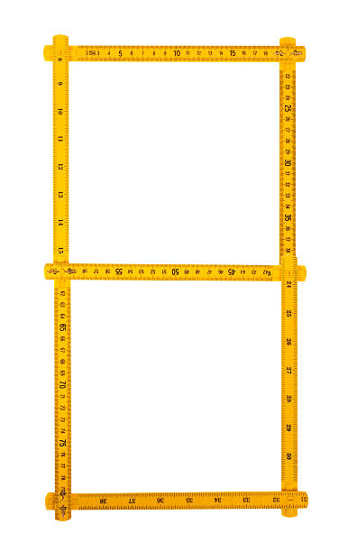 istock Carpenter rule looking like number eight 104117871