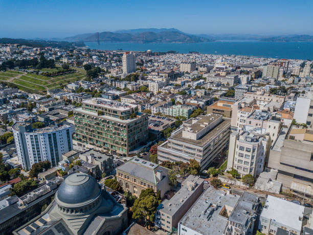 istock Aerial View Above Pacific Heights 1041184948