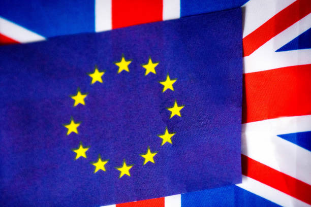 istock UK and Euro flags 1041186754