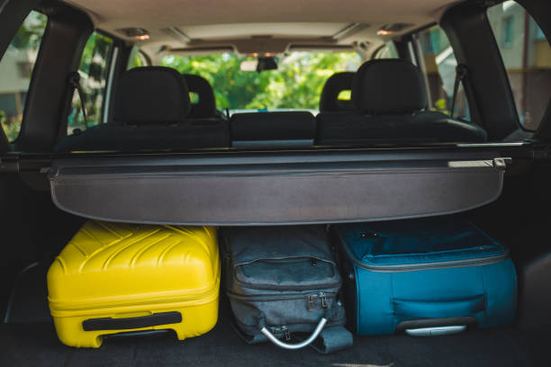 istock car trunk with loaded bags 1041195646