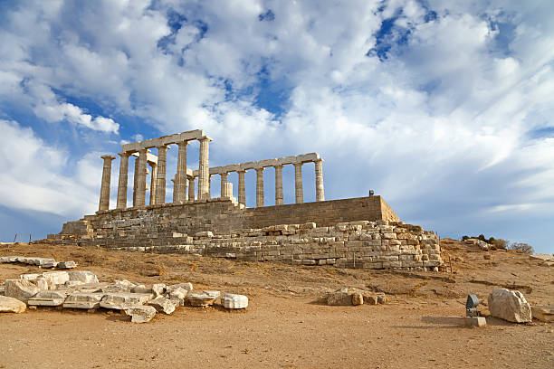 istock Ruins of Poseidon temple 104119923