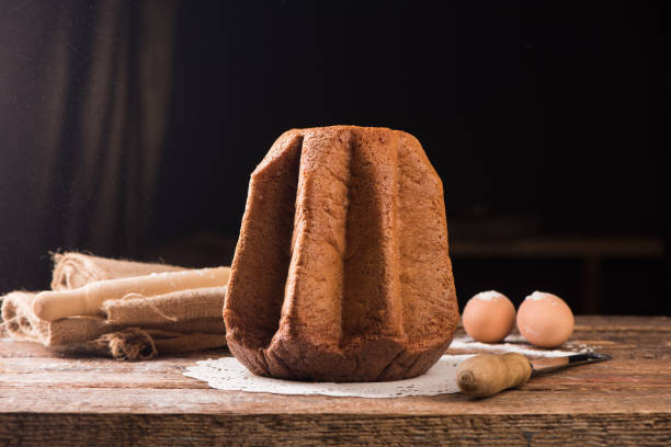 istock Italian Christmas cake. Pandoro 1041201066
