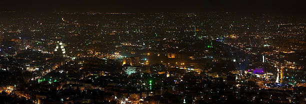 istock Syria - Damascus by night 104121086