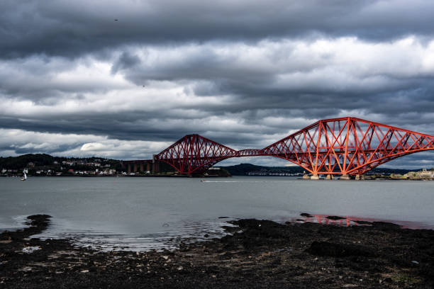 istock Forth Bridge over Firth of Forth (Edinburgh, Scotland) 1041215924