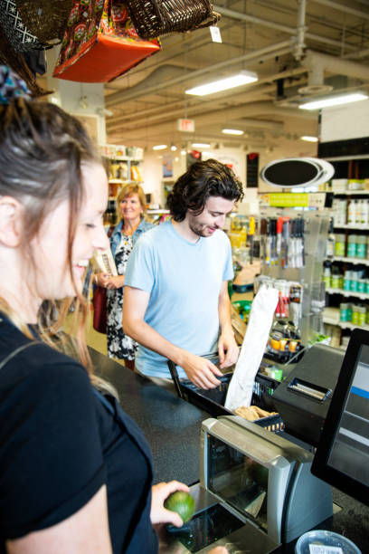 istock At the checkout in a supermarket 1041216092