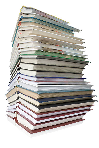 istock lot of books isolated on white 104121802