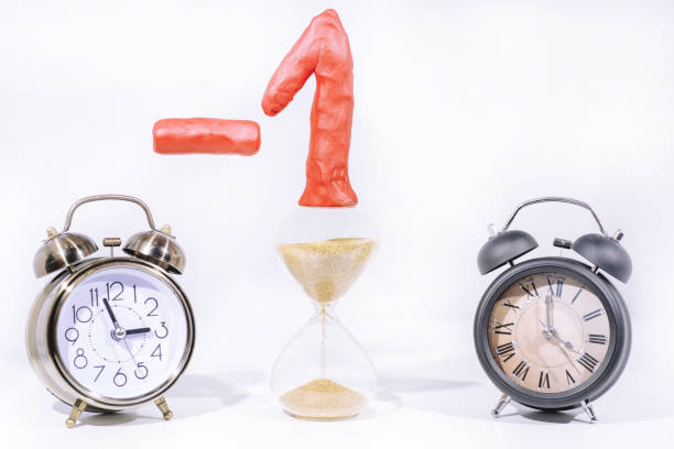 istock Daylight Saving Time. Wall Clock going to winter time. Autumn abstraction. 1041221920