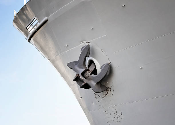 istock close up of a ship's anchor 104123594