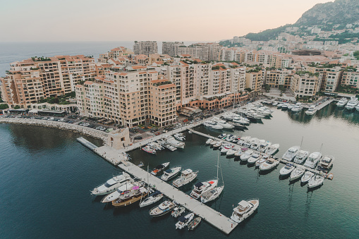 Scenic view of Monaco in summer