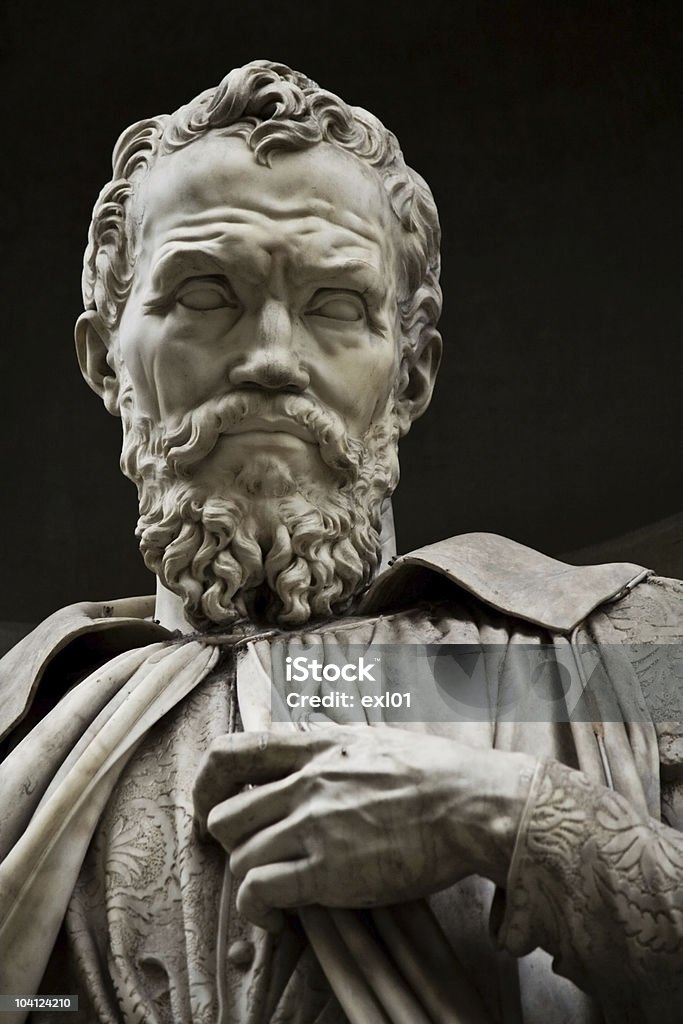 Michelangelo Buonarroti - Foto stock royalty-free di Bargello