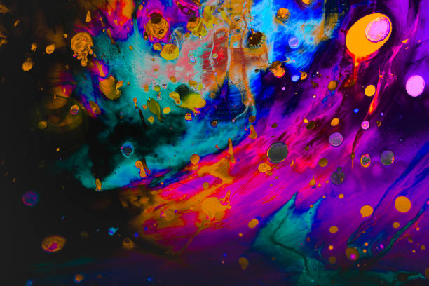 istock Abstract marbling art patterns  as colorful background 1041277780