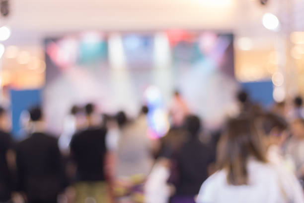 istock Blurred image of people  for background use 1041291680