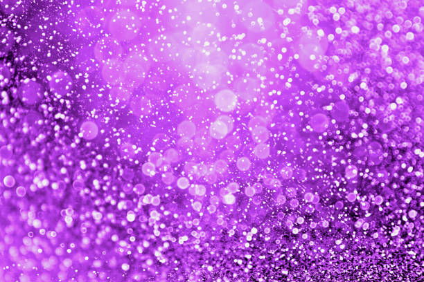 Purple Halloween, Mardi Gras or Dance Glitter Background