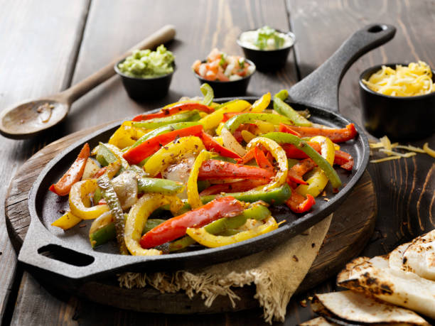 istock Grilled Vegetable Fajita Platter 1041298346