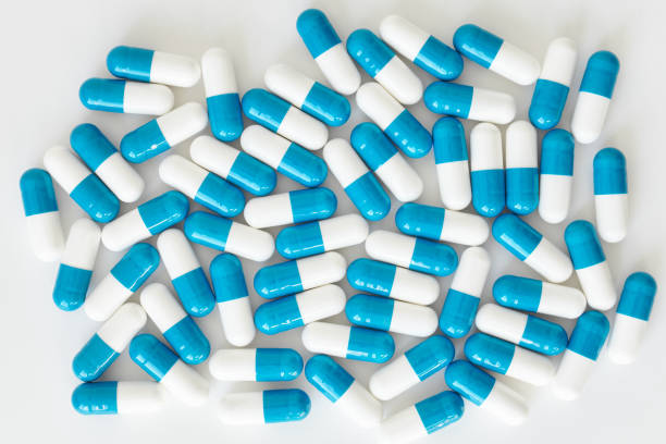 istock Close up picture of many capsules. 1041304742