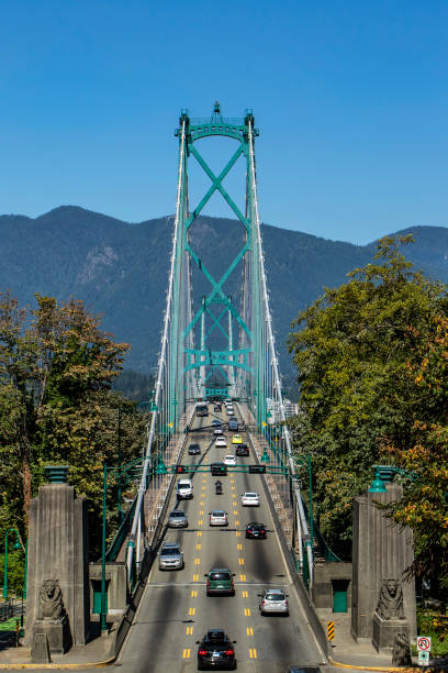 istock lions gate bridge front view from stanley park on a sunny summer day 1041351290