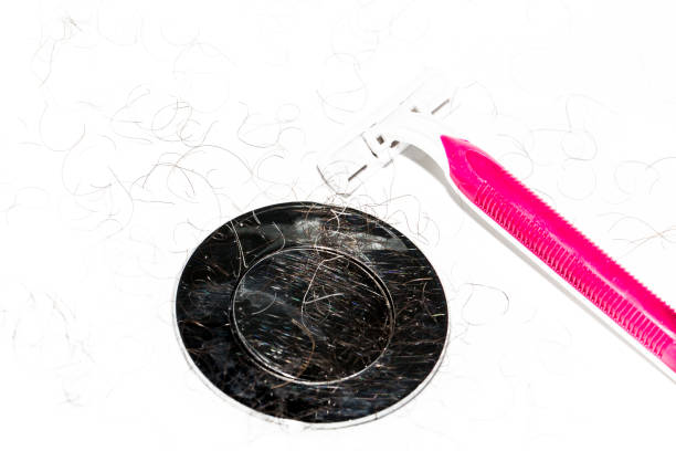 istock sink after shave with razor hair cut 1041359878